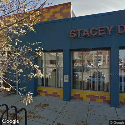 Thumbnail image of the front of a dentist office practice with the name Stacey Dental which is located in Madison, WI