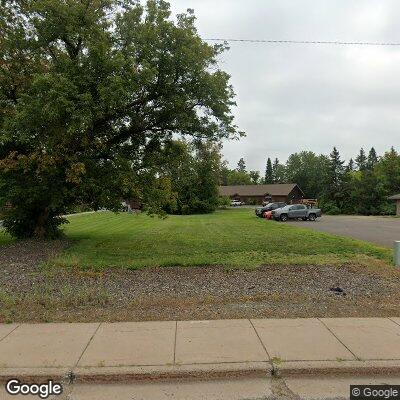 Thumbnail image of the front of a dentist office practice with the name Haack Orthodontic which is located in Hayward, WI