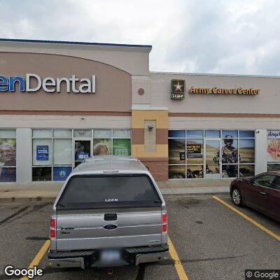 Thumbnail image of the front of a dentist office practice with the name Aspen Dental which is located in Bemidji, MN