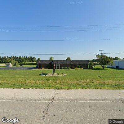 Thumbnail image of the front of a dentist office practice with the name Carley Family Dental which is located in Pontiac, IL