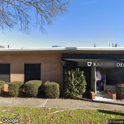 Thumbnail image of the front of a dentist office practice with the name Knight Dental Care which is located in Little Rock, AR