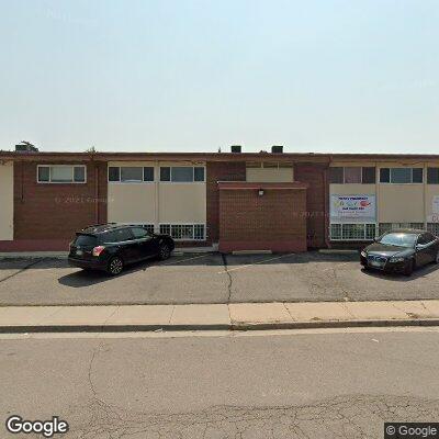 Thumbnail image of the front of a dentist office practice with the name Harvey Park Dental Group which is located in Denver, CO