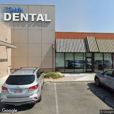 Thumbnail image of the front of a dentist office practice with the name Sandy Town Dental which is located in Sandy, UT