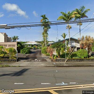 Thumbnail image of the front of a dentist office practice with the name Dental Implants Associates which is located in Hilo, HI