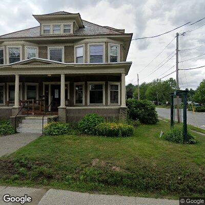 Thumbnail image of the front of a dentist office practice with the name Windham County Dental Center which is located in Brattleboro, VT