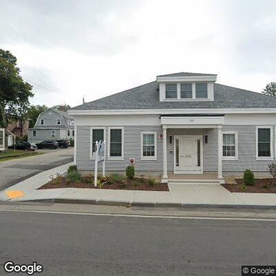 Thumbnail image of the front of a dentist office practice with the name Oceanside Family Dental which is located in Hampton, NH