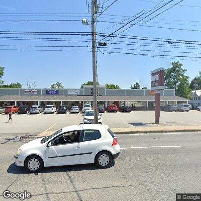 Thumbnail image of the front of a dentist office practice with the name Dunstan Dental Center which is located in Scarborough, ME