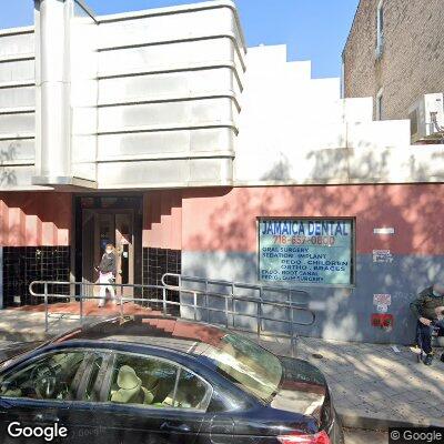 Thumbnail image of the front of a dentist office practice with the name Jamaica Dental P.C. which is located in Jamaica, NY