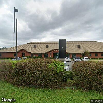 Thumbnail image of the front of a dentist office practice with the name Sarrell Dental which is located in Talladega, AL