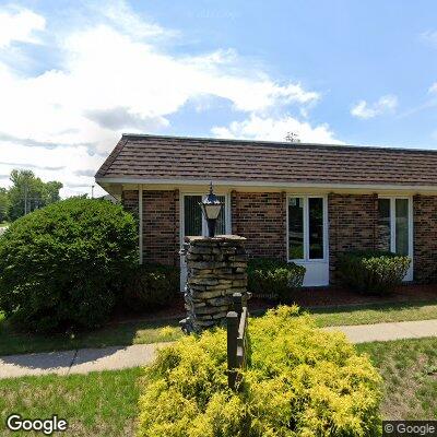 Thumbnail image of the front of a dentist office practice with the name Karwick Dental which is located in Michigan City, IN