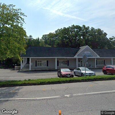 Thumbnail image of the front of a dentist office practice with the name Aspen Dental which is located in severn, MD