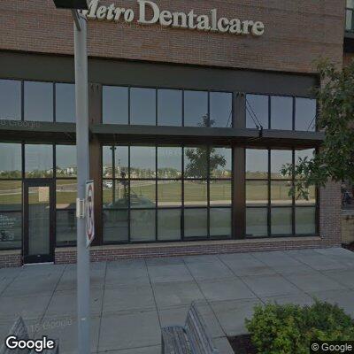 Thumbnail image of the front of a dentist office practice with the name Metro Dentalcare Ramsey which is located in Ramsey, MN