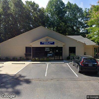 Thumbnail image of the front of a dentist office practice with the name Allyson Dehaven Harris DDS which is located in Williamsburg, VA