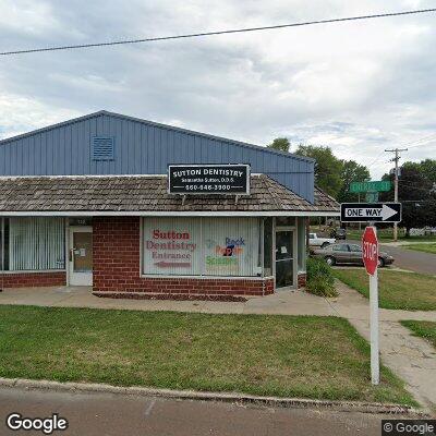 Thumbnail image of the front of a dentist office practice with the name Sutton Dentistry which is located in Chillicothe, MO