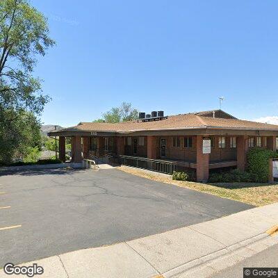 Thumbnail image of the front of a dentist office practice with the name Advanced Dental Care which is located in Pocatello, ID