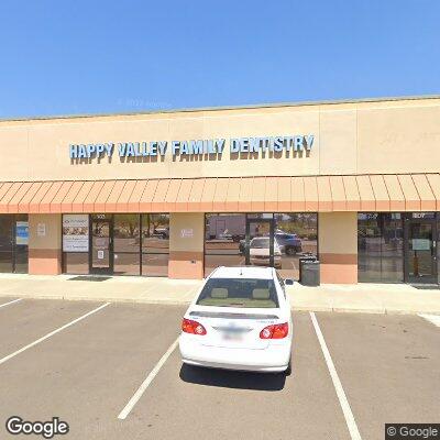 Thumbnail image of the front of a dentist office practice with the name Happy Valley Family Dentistry which is located in Phoenix, AZ