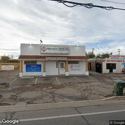 Thumbnail image of the front of a dentist office practice with the name Happy Smiles Family Dentistry which is located in Tucson, AZ