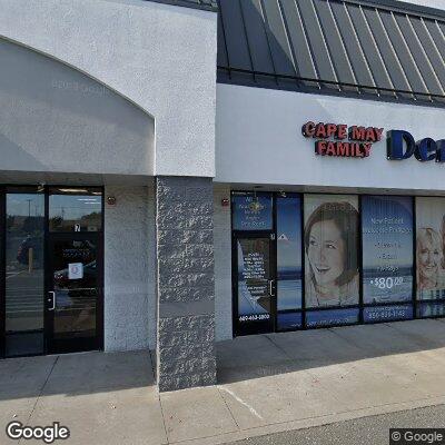 Thumbnail image of the front of a dentist office practice with the name Cape May Family Dental PA which is located in Rio Grande, NJ