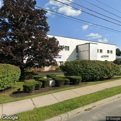 Thumbnail image of the front of a dentist office practice with the name Chestnut Dental which is located in Bedford, MA