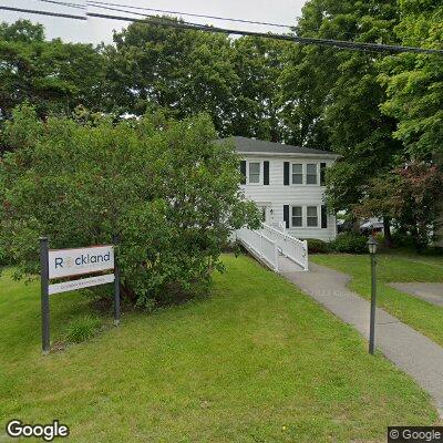 Thumbnail image of the front of a dentist office practice with the name Rockland Family Dentistry which is located in Rockland, ME