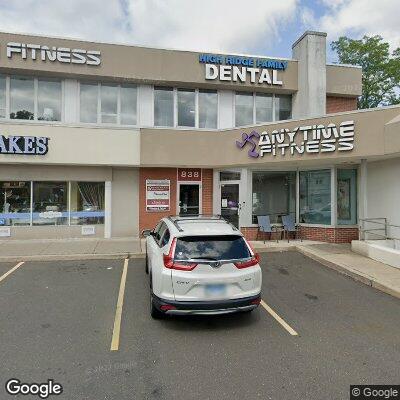 Thumbnail image of the front of a dentist office practice with the name High Ridge Family Dental which is located in Stamford, CT