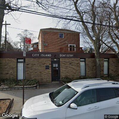 Thumbnail image of the front of a dentist office practice with the name City Island Dentistry which is located in Bronx, NY