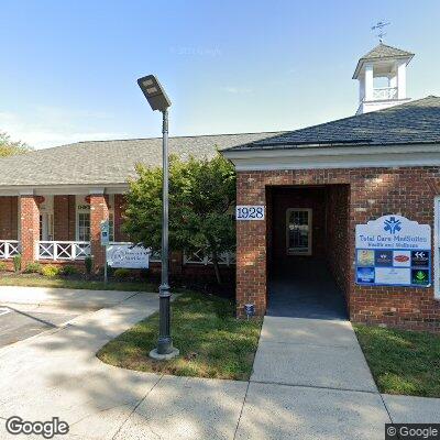 Thumbnail image of the front of a dentist office practice with the name Pinsak Orthodontics which is located in Matthews, NC