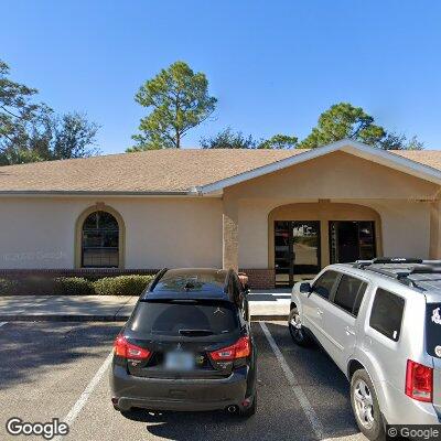 Thumbnail image of the front of a dentist office practice with the name Poppell Orthodontics which is located in Debary, FL