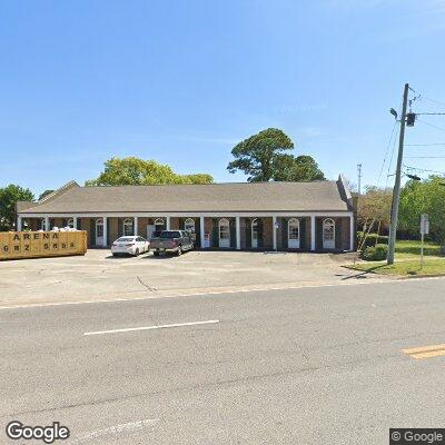 Thumbnail image of the front of a dentist office practice with the name Shoreline Dental Studio which is located in Fort Walton Beach, FL