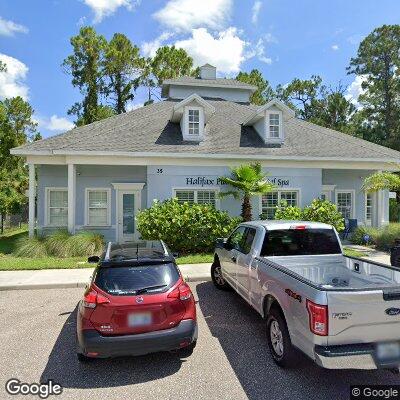 Thumbnail image of the front of a dentist office practice with the name Halifax Plantation Dental Spa which is located in Bunnell, FL