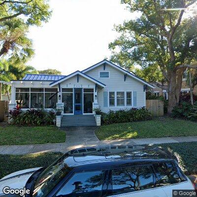 Thumbnail image of the front of a dentist office practice with the name Indentured Orthodontic Lab which is located in Saint Petersburg, FL