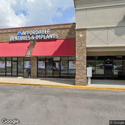 Thumbnail image of the front of a dentist office practice with the name Affordable Dentures & Implants which is located in Mc Calla, AL