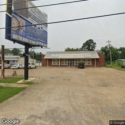 Thumbnail image of the front of a dentist office practice with the name Roby Dental Clinic which is located in Durant, MS