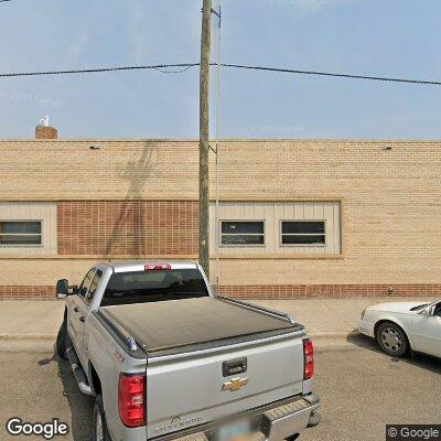 Thumbnail image of the front of a dentist office practice with the name Harvey Dental Clinic which is located in Harvey, ND