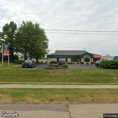 Thumbnail image of the front of a dentist office practice with the name Moon Family Dental which is located in Washington, IL