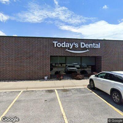 Thumbnail image of the front of a dentist office practice with the name Today's Dental - Tranquility which is located in Omaha, NE