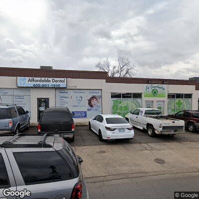 Thumbnail image of the front of a dentist office practice with the name Affordable Dental which is located in Oklahoma City, OK