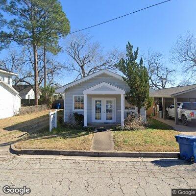 Thumbnail image of the front of a dentist office practice with the name Watson Orthodontics which is located in Navasota, TX