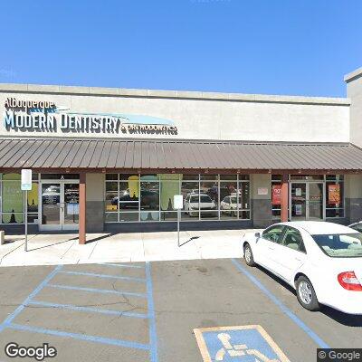 Thumbnail image of the front of a dentist office practice with the name M Brett Holliday- Albuquerque Modern Dentistry which is located in Albuquerque, NM