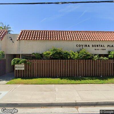 Thumbnail image of the front of a dentist office practice with the name Covina Periodontics which is located in Covina, CA