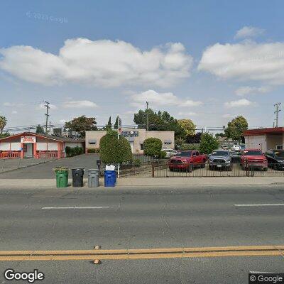 Thumbnail image of the front of a dentist office practice with the name One World Dentistry which is located in Farmersville, CA