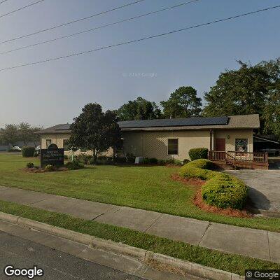 Thumbnail image of the front of a dentist office practice with the name Armstrong Family Dentistry which is located in Jesup, GA