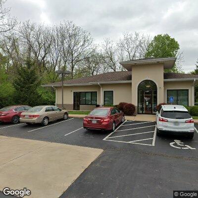 Thumbnail image of the front of a dentist office practice with the name Woodland Dental Care which is located in Florissant, MO