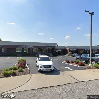 Thumbnail image of the front of a dentist office practice with the name David E Wagner Family Dentistry which is located in Hazelwood, MO