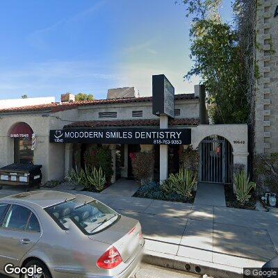 Thumbnail image of the front of a dentist office practice with the name Elite Smile Care which is located in North Hollywood, CA