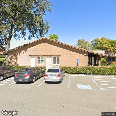 Thumbnail image of the front of a dentist office practice with the name Hacienda Dental which is located in Pleasanton, CA