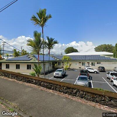 Thumbnail image of the front of a dentist office practice with the name Hawaii Smile Designs which is located in Hilo, HI