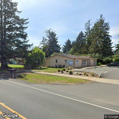 Thumbnail image of the front of a dentist office practice with the name Smile Dentures which is located in Warrenton, OR