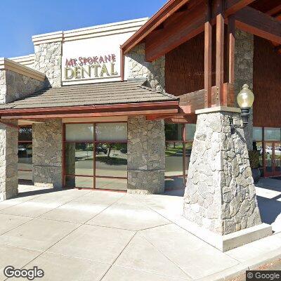 Thumbnail image of the front of a dentist office practice with the name Mt. Spokane Dental which is located in Mead, WA