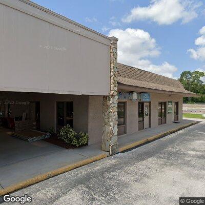 Thumbnail image of the front of a dentist office practice with the name Institute For Cosmetic & Implant Dentistry which is located in Palm Harbor, FL